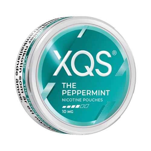 XQS The Peppermint 10mg, 5-pakke med nikotinposer