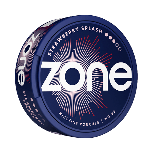 ZONE No83 Strawberry Splash 10mg, 5-pakke med nikotinposer