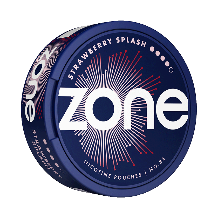 ZONE No84 Strawberry Splash 11mg, 5-pakke med nikotinposer