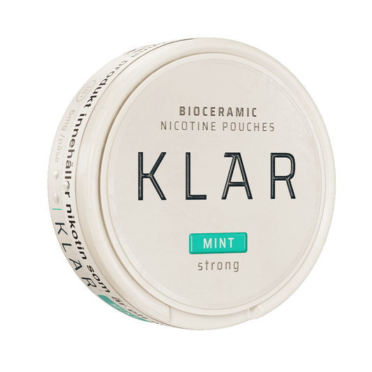 KLAR Mint Strong Mini 6mg, 5-pakke med nikotinposer