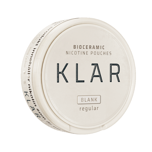 KLAR BLANK Regular Mini 3mg, 5-pakke med nikotinposer
