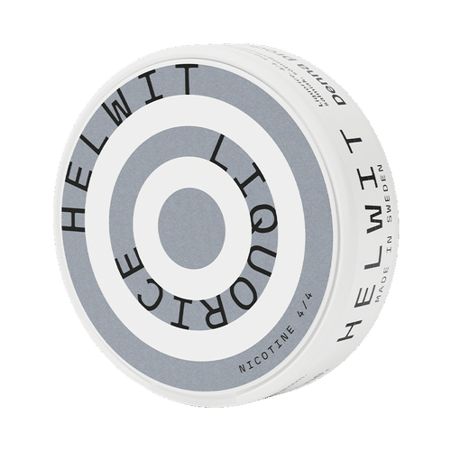 Helwit Liquorice 6mg, 5-pakke med nikotinposer