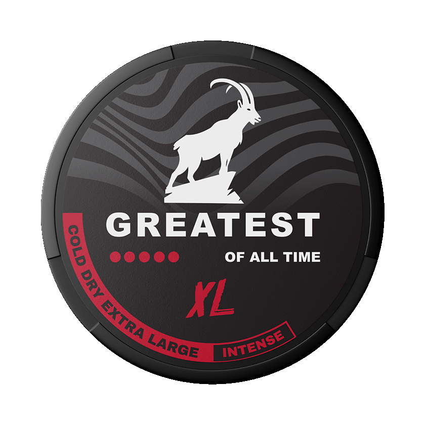 Greatest Cold Dry Intense XL 13,3mg, 5-pakke med nikotinposer