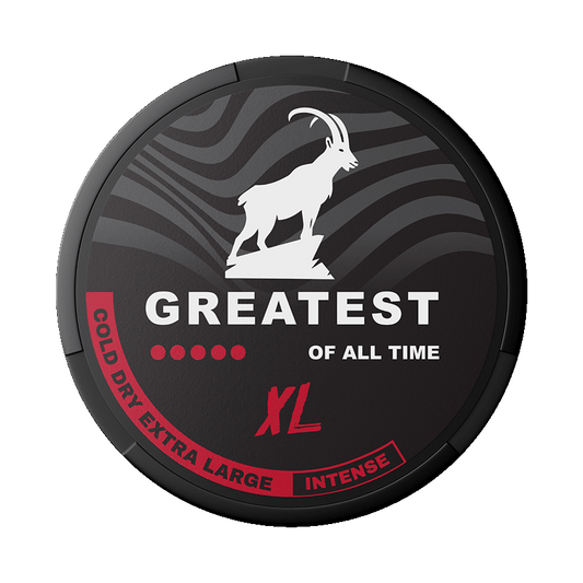 Greatest Cold Dry Intense XL 13,3mg, 5-pakke med nikotinposer