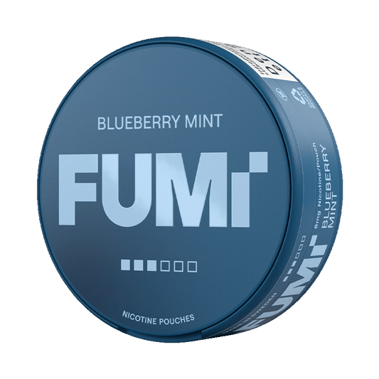 FUMi Blueberry Mint 8mg, 5-pakke med nikotinposer