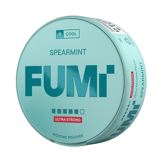 FUMi Spearmint Ultra Strong 15mg, 5-pakke med nikotinposer