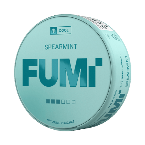 FUMi Spearmint 8mg, 5-pakke med nikotinposer