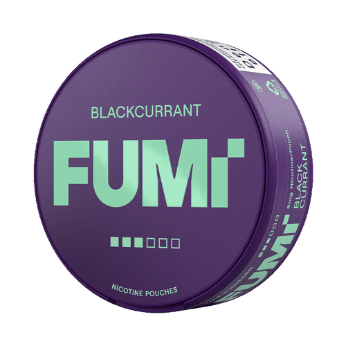 FUMi Blackcurrant 8mg, 5-pakke med nikotinposer