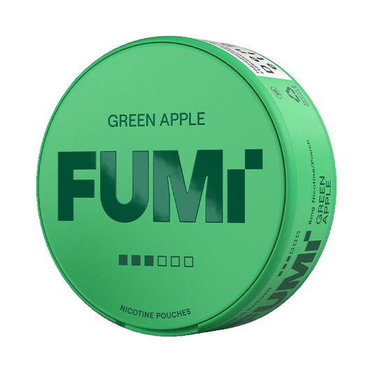 FUMi Green Apple 8mg, 5-pakke med nikotinposer