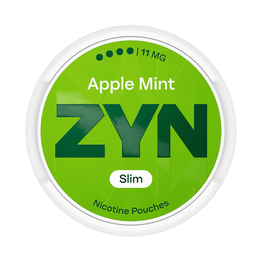 ZYN Apple Mint 11mg, 5-pakke med nikotinposer