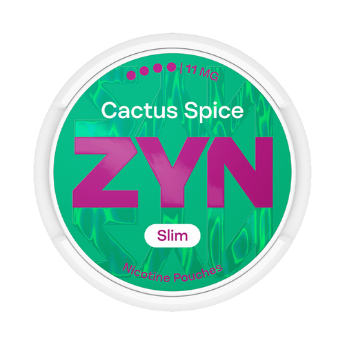 ZYN Cactus Spice 11mg, 5-pakke med nikotinposer