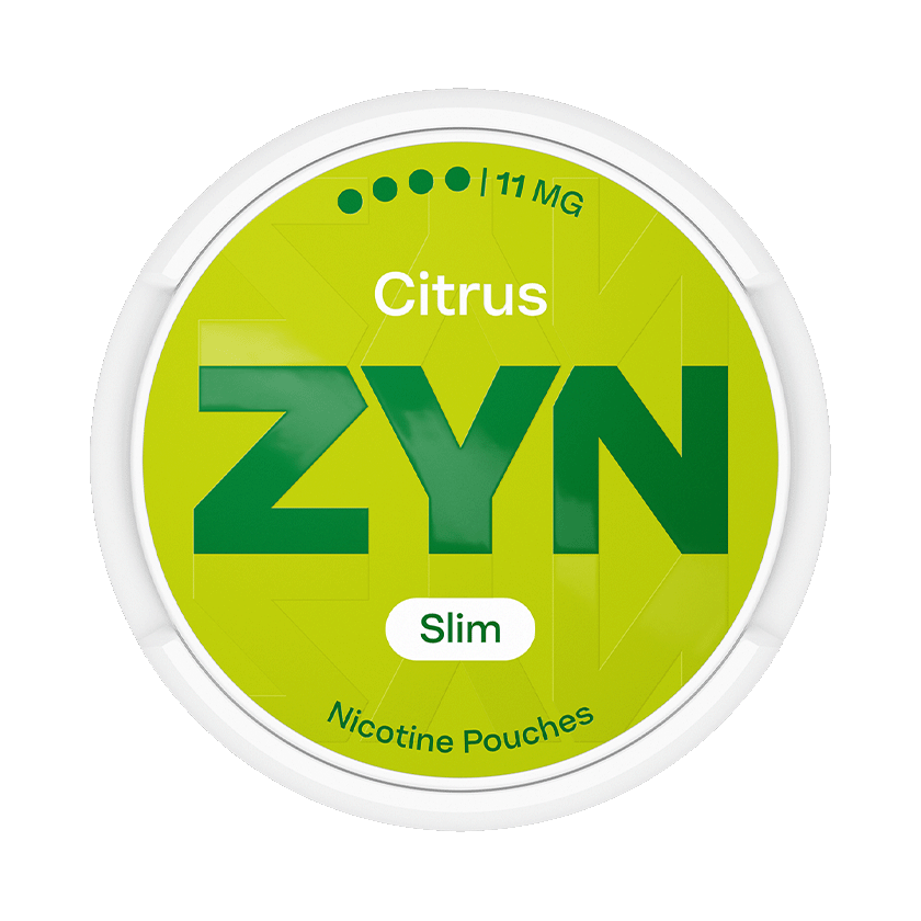 ZYN Citrus 11mg, 5-pakke med nikotinposer