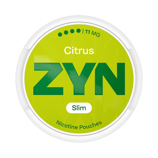 ZYN Citrus 11mg, 5-pakke med nikotinposer