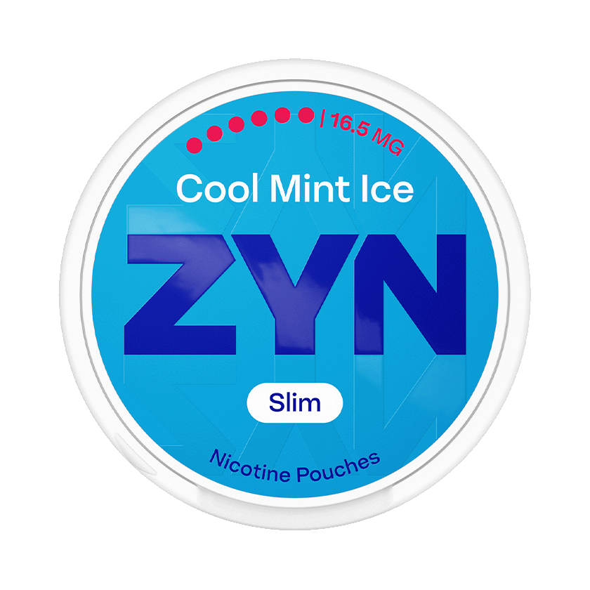 ZYN Cool Mint Ice 16,5mg, 5-pakke med nikotinposer
