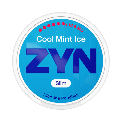 ZYN Cool Mint Ice 16,5mg, 5-pakke med nikotinposer