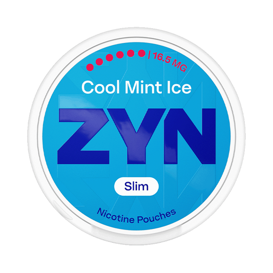 ZYN Cool Mint Ice 16,5mg, 5-pakke med nikotinposer