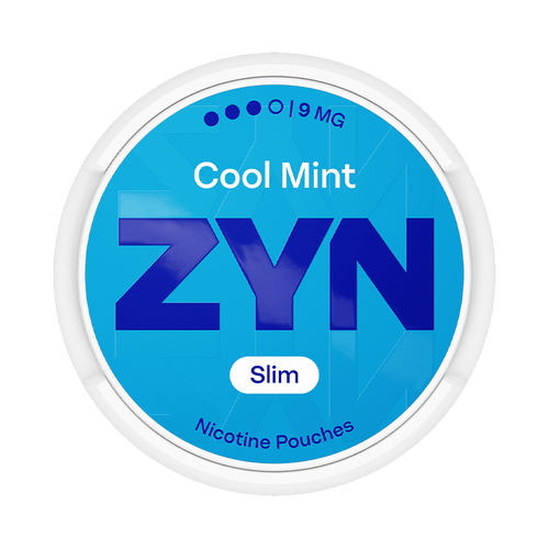 ZYN Cool Mint 9mg, 5-pakke med nikotinposer