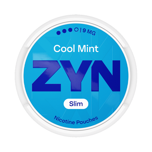 ZYN Cool Mint 9mg, 5-pakke med nikotinposer