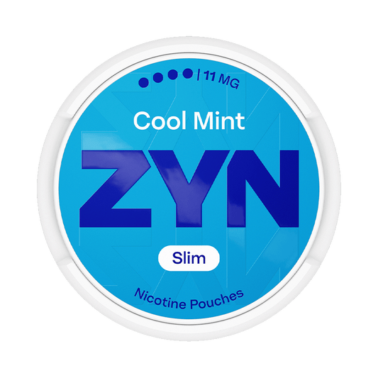 ZYN Cool Mint 11mg, 5-pakke med nikotinposer