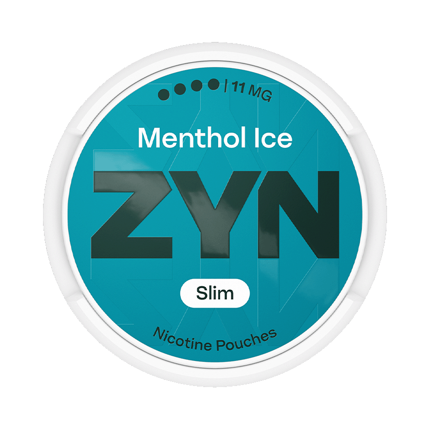 ZYN Menthol Ice 11mg, 5-pakke med nikotinposer