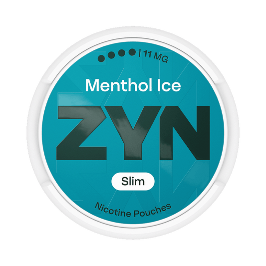 ZYN Menthol Ice 11mg, 5-pakke med nikotinposer