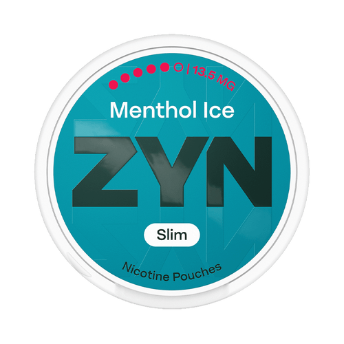 ZYN Menthol Ice 13,5mg, 5-pakke med nikotinposer