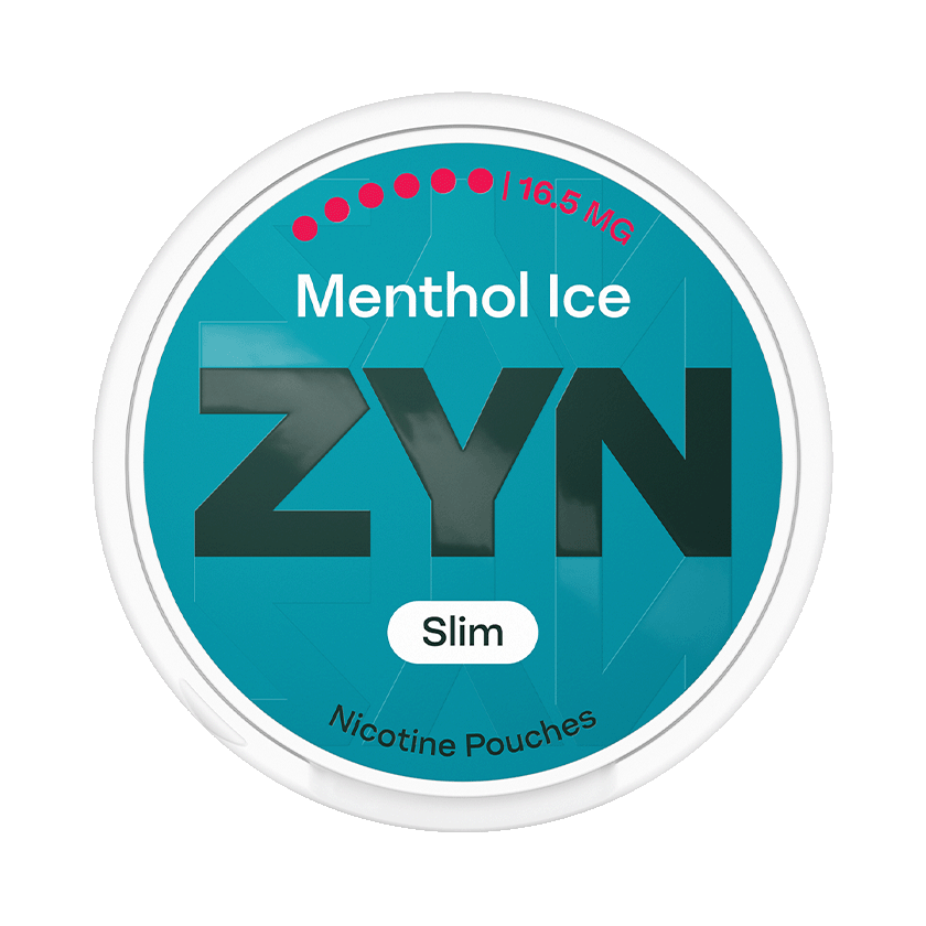 ZYN Menthol Ice 16,5mg, 5-pakke med nikotinposer