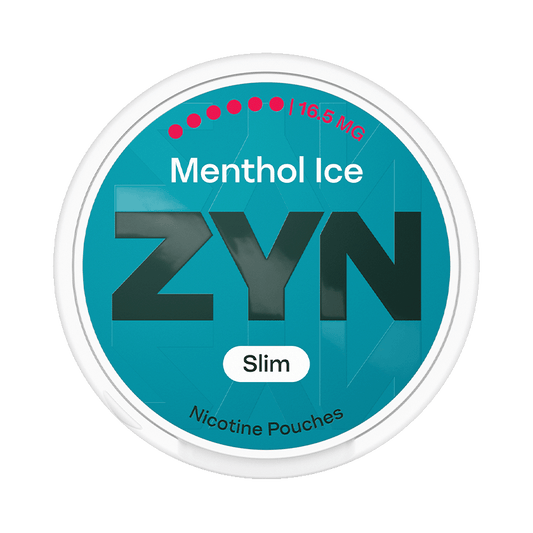 ZYN Menthol Ice 16,5mg, 5-pakke med nikotinposer