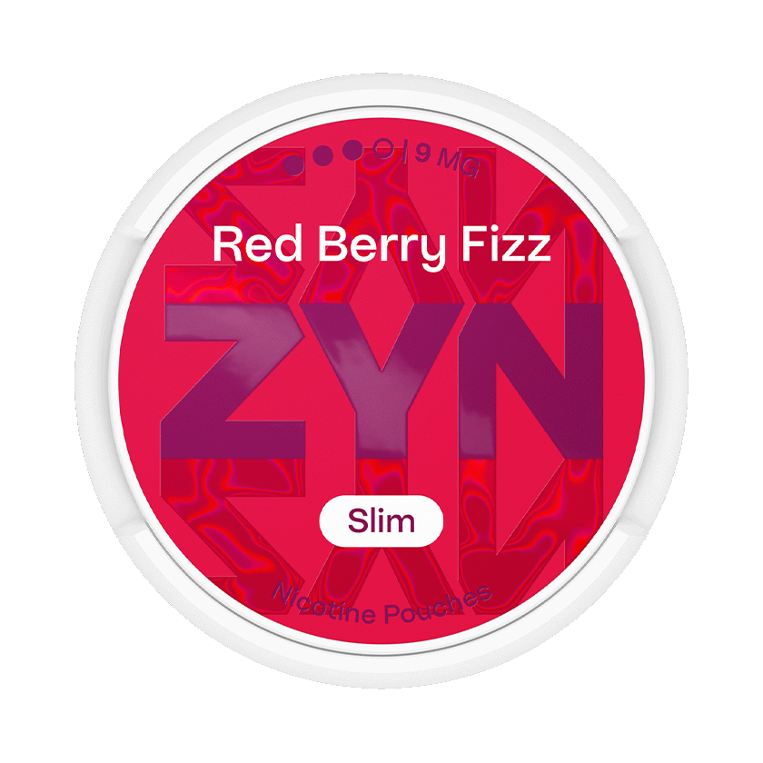 ZYN Red Berry Fizz 9mg, 5-pakke med nikotinposer