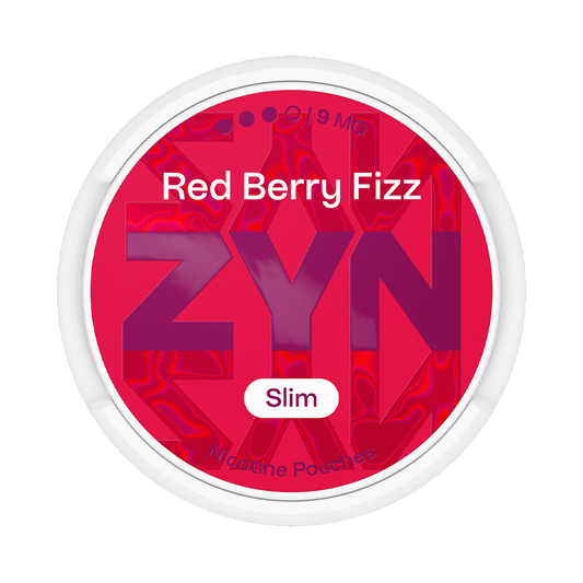 ZYN Red Berry Fizz 9mg, 5-pakke med nikotinposer