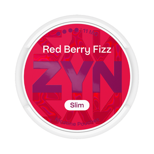 ZYN Red Berry Fizz 11mg, 5-pakke med nikotinposer
