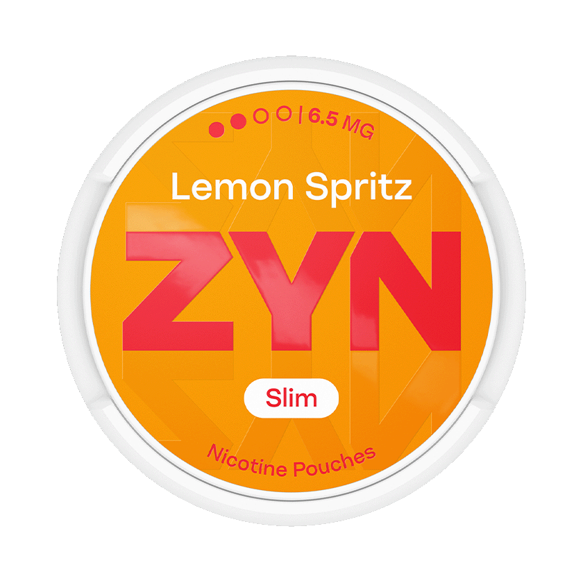 ZYN Lemon Spritz 6mg, 5-pakke med nikotinposer