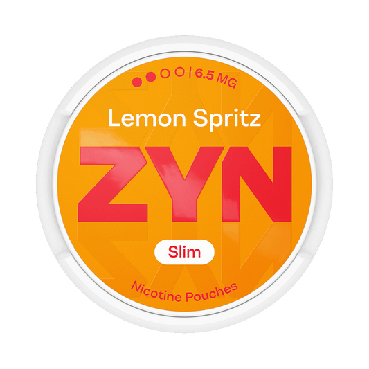ZYN Lemon Spritz 6mg, 5-pakke med nikotinposer
