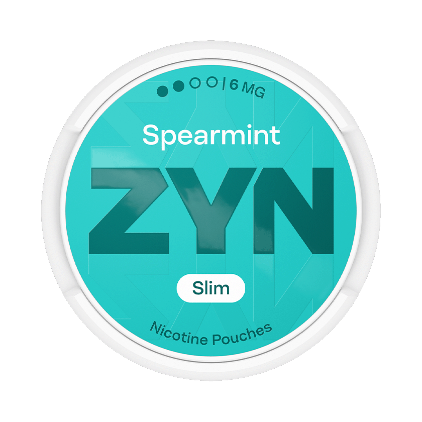 ZYN Spearmint 6mg, 5-pakke med nikotinposer
