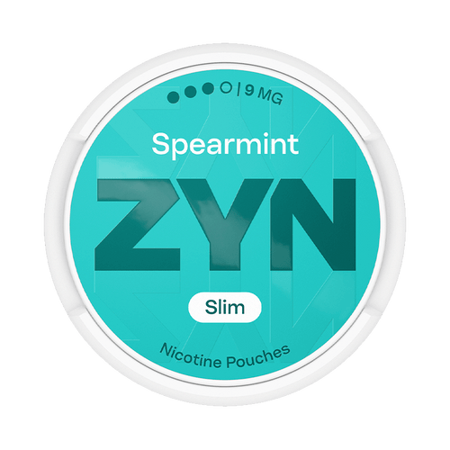 ZYN Spearmint 9mg, 5-pakke med nikotinposer
