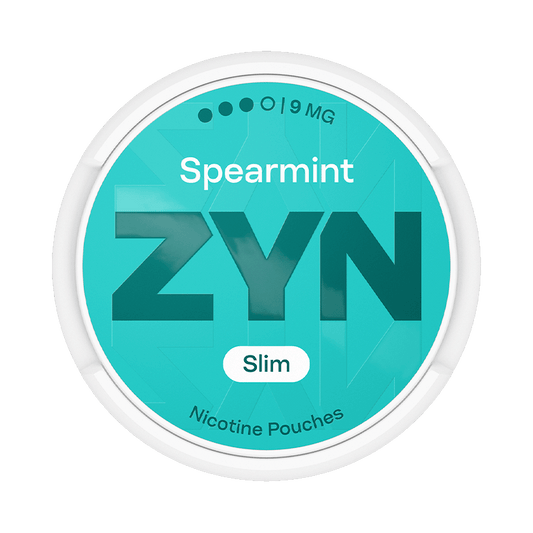 ZYN Spearmint 9mg, 5-pakke med nikotinposer
