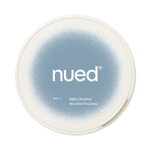 nued Salty Licorice 7mg, 5-pakke med nikotinposer