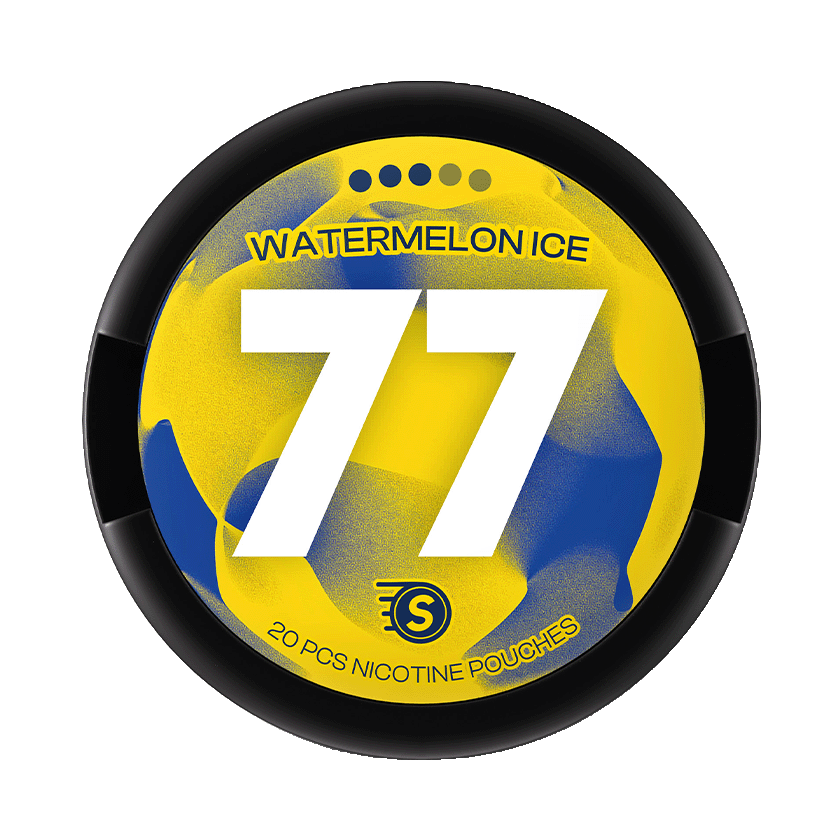 77 Watermelon Ice Snusbolaget Edition 10,4mg, 5-pakke med nikotinposer