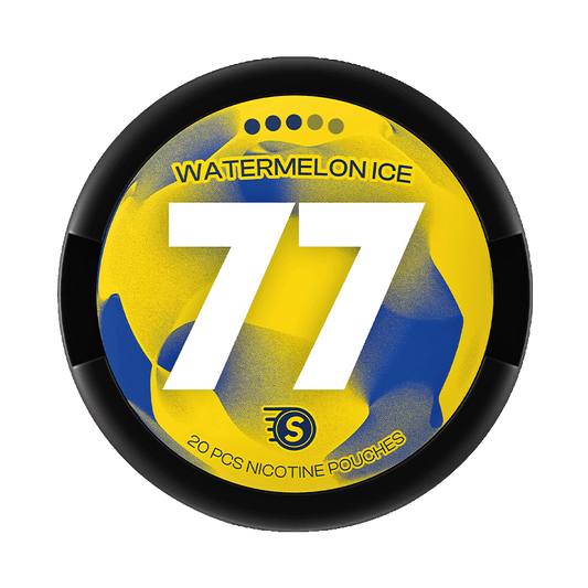 77 Watermelon Ice Snusbolaget Edition 10,4mg, 5-pakke med nikotinposer