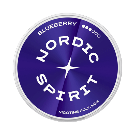 Nordic Spirit Blueberry 8,4mg, 5-pakke med nikotinposer