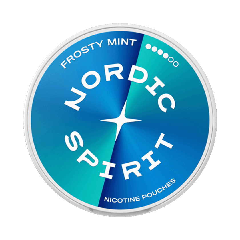 Nordic Spirit Frosty Mint 10,5mg, 5-pakke med nikotinposer