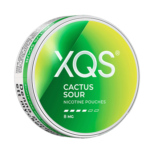 XQS Cactus Sour 8mg, 5-pakke med nikotinposer