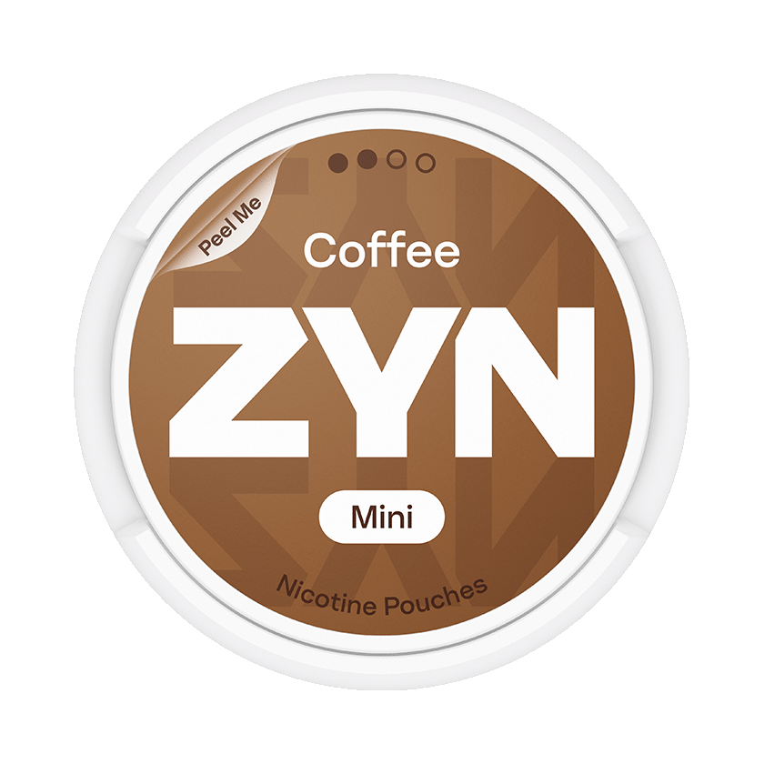 ZYN Coffee Mini 3mg, 5-pakke med nikotinposer