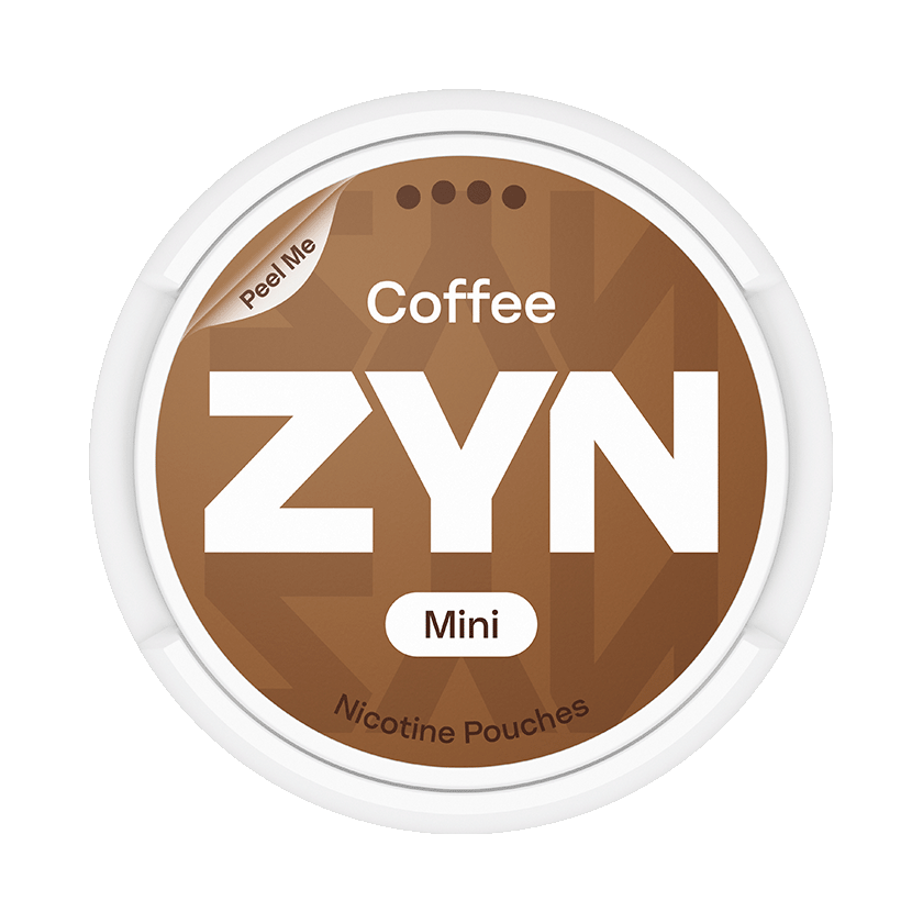ZYN Coffee Mini 6mg, 5-pakke med nikotinposer