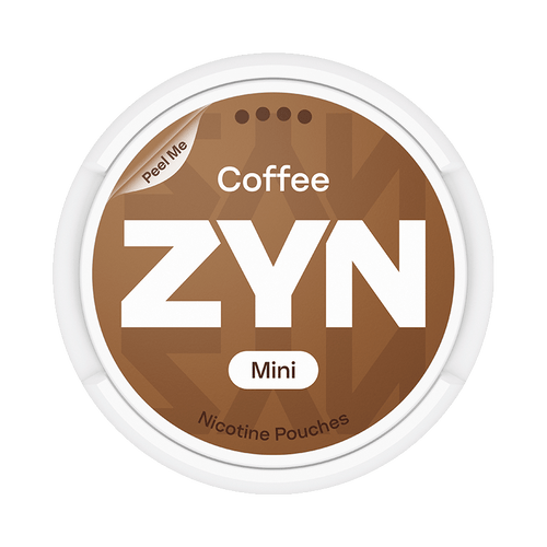 ZYN Coffee Mini 6mg, 5-pakke med nikotinposer