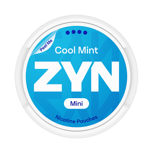 ZYN Cool Mint Mini 6mg, 5-pakke med nikotinposer