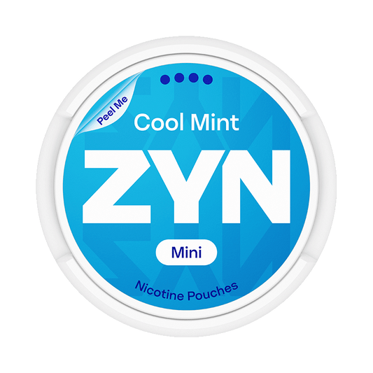 ZYN Cool Mint Mini 6mg, 5-pakke med nikotinposer