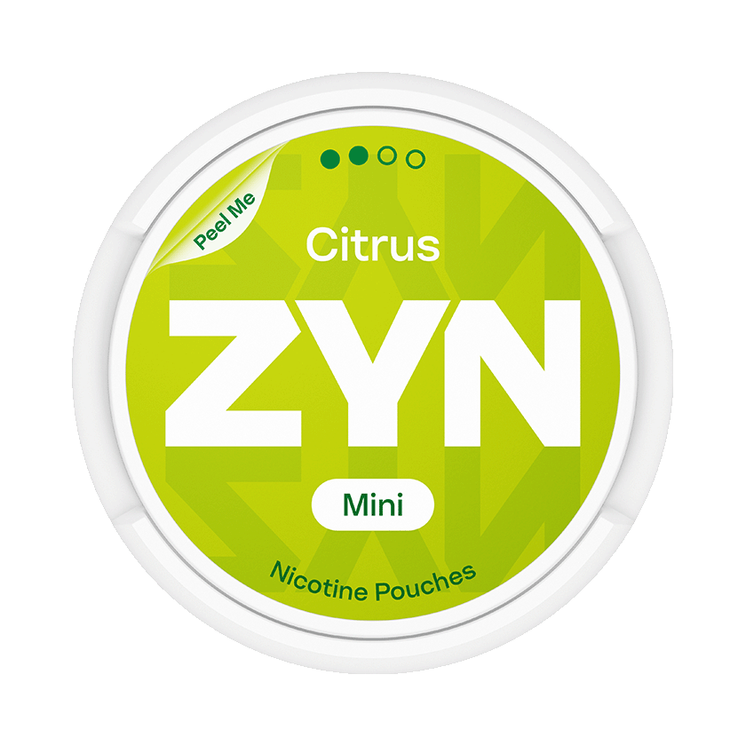 ZYN Citrus Mini 3mg, 5-pakke med nikotinposer