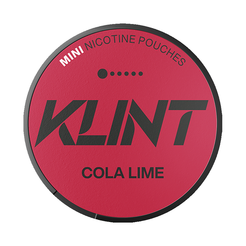 Klint Cola Lime Mini 3,2mg, 5-pakke med nikotinposer