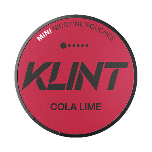 Klint Cola Lime Mini 3,2mg, 5-pakke med nikotinposer